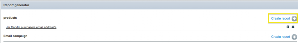 Create Report Groups